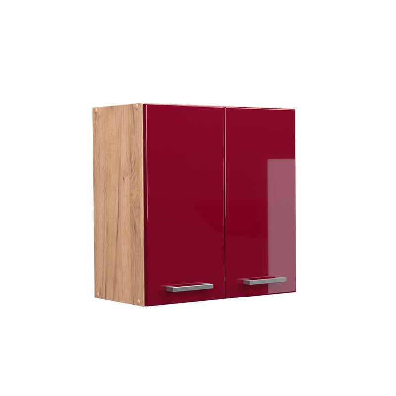 Vicco Szafka ścienna R-Line, Czerwony połysk, 60 cm