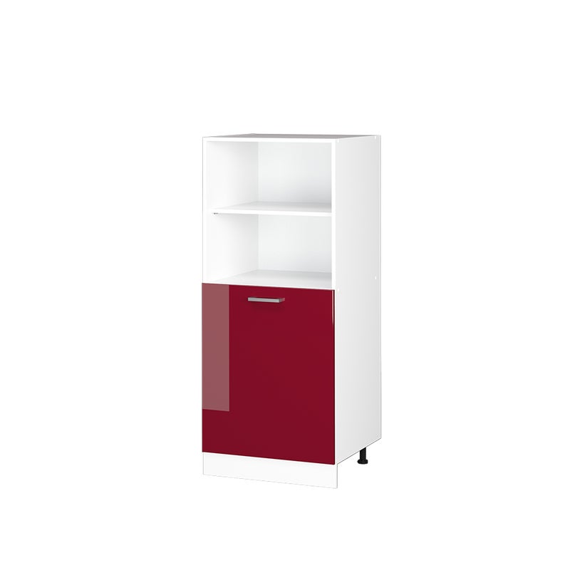 Vicco Szafka kuchenna R-Line, Czerwony połysk, 60 cm