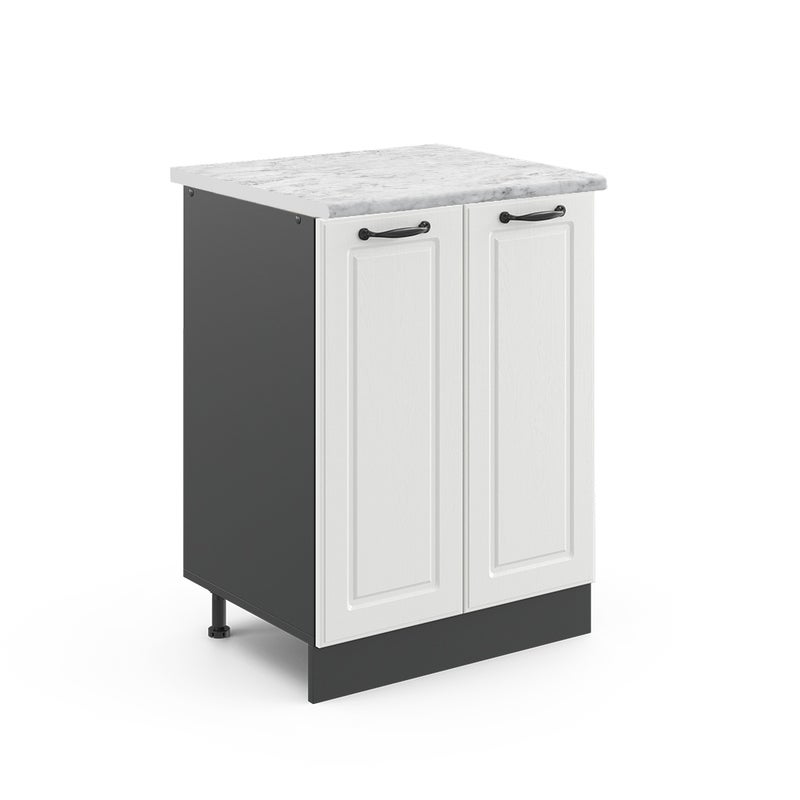 Vicco Szafki kuchenne R-Line, Biały domek wiejski, 60 cm , BP Marmur