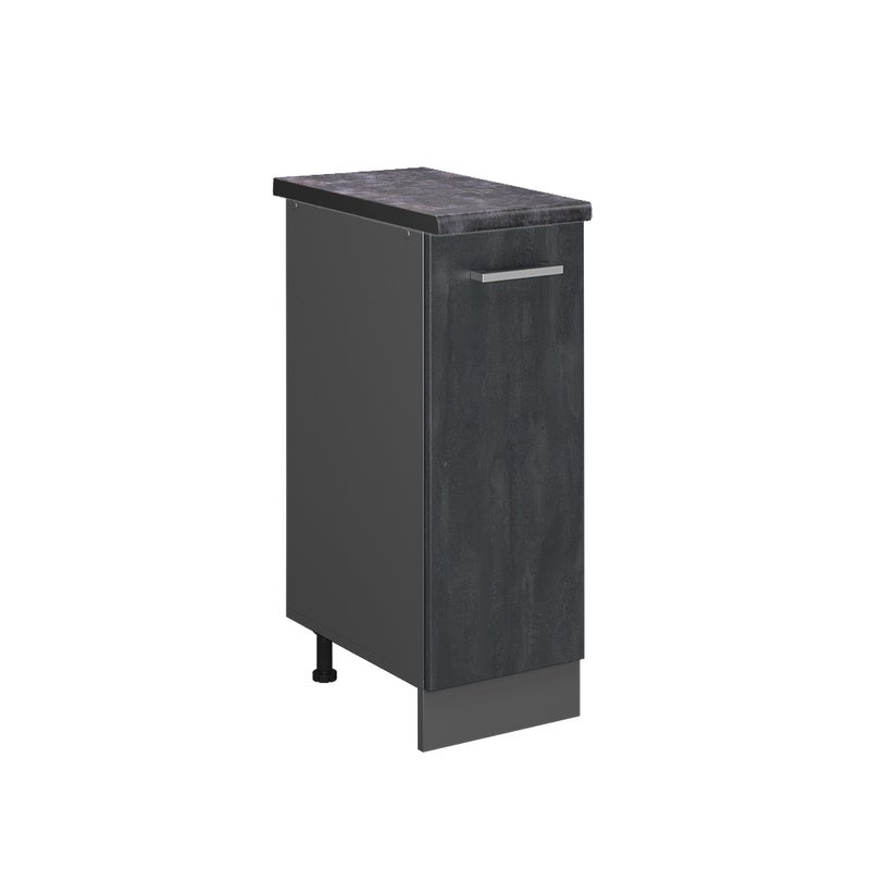 Vicco Szafka apteczna R-Line, Czarny beton, 30 cm BP Antracyt