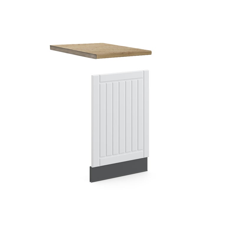 Vicco Panel przedni Fame-Line, Biały domek wiejski, 45 cm , BP Dąb