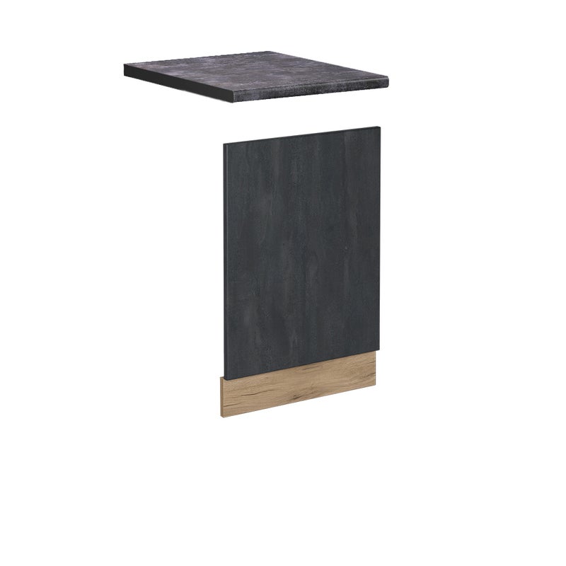 Vicco Panel przedni R-Line, Czarny beton, 45 cm BP Antracyt