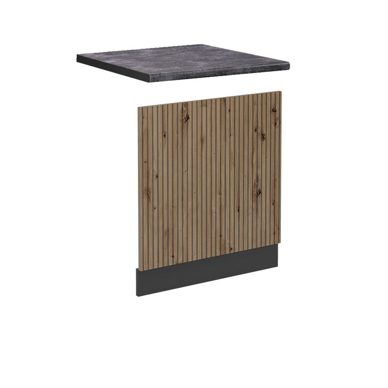 Vicco Panel przedni R-Line, Dąb rzemieślniczy, 60 cm , BP Antracyt