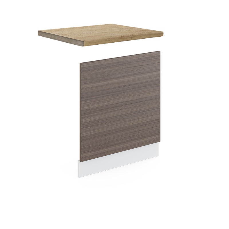 Vicco Panel przedni R-Line, Szlachetna szarość, 60 cm , BP Dąb