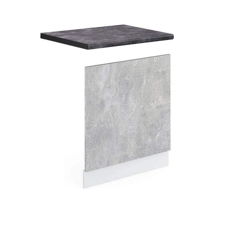 Vicco Panel przedni R-Line, Beton, 60 cm , BP Antracyt