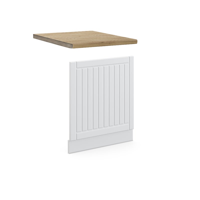 Vicco Panel przedni Fame-Line, Biały domek wiejski, 60 cm , BP Dąb