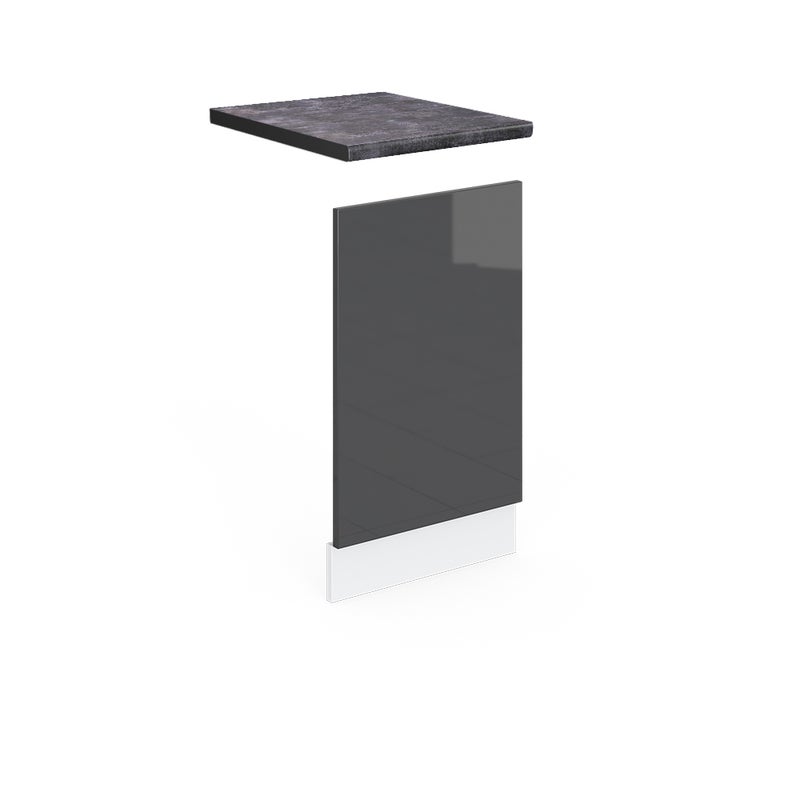 Vicco Panel przedni R-Line, Antracyt wysoki połysk, 45 cm , BP Antracyt