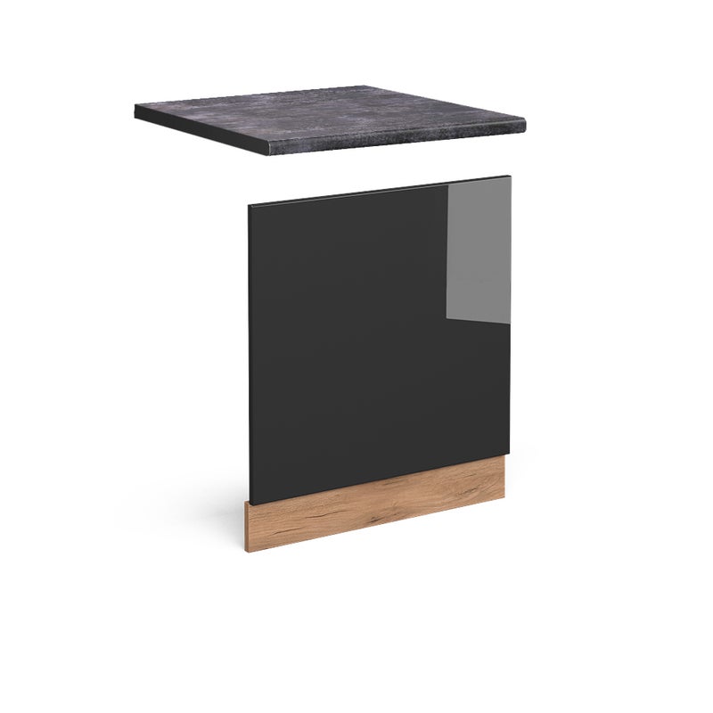 Vicco Panel przedni R-Line, Antracyt wysoki połysk, 60 cm , BP Antracyt