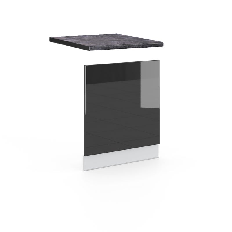 Vicco Panel przedni Fame-Line, Antracyt wysoki połysk, 60 cm , BP Antracyt