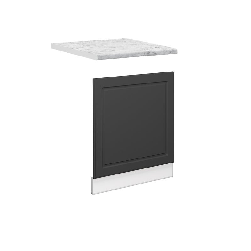 Vicco Panel przedni Fame-Line, Antracytowo-złoty, 60 cm , BP Marmur