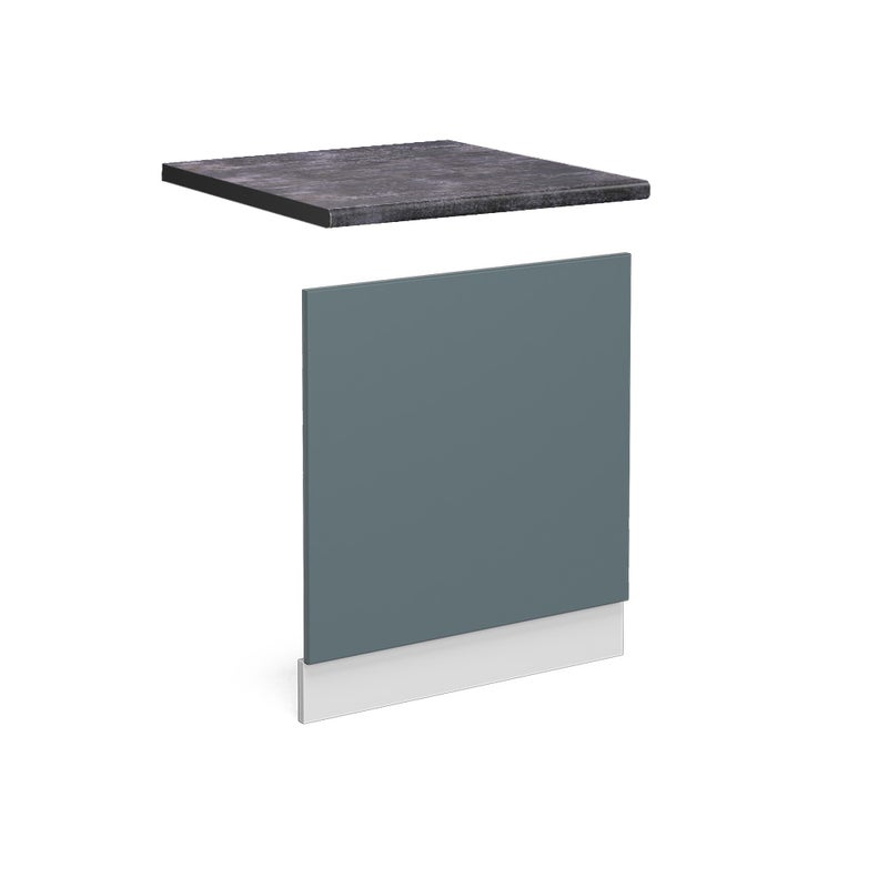 Vicco Panel przedni R-Line, Niebiesko-szary, 60 cm , BP Antracyt