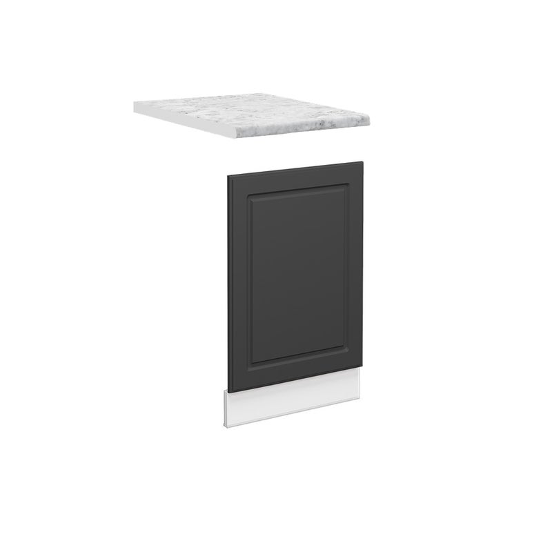 Vicco Panel przedni Fame-Line, Antracytowo-złoty, 45 cm , BP Marmur