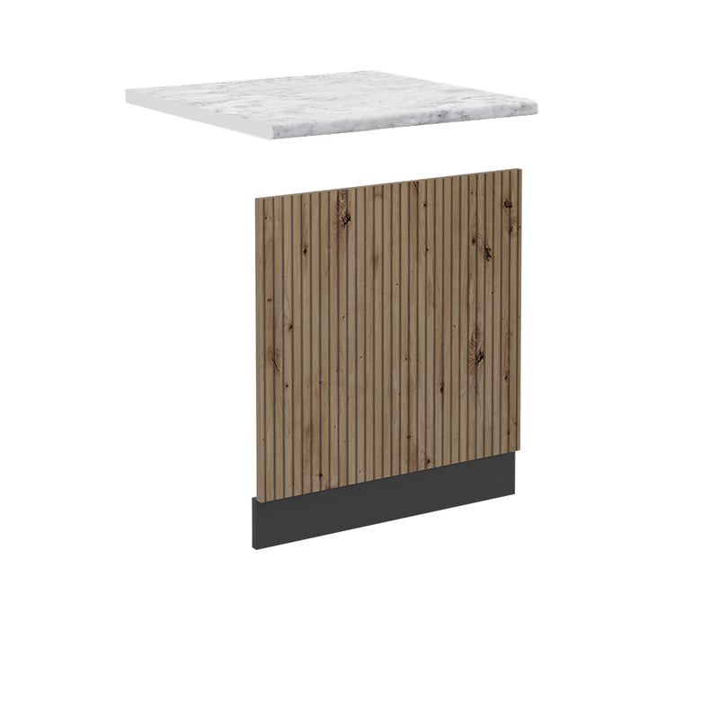 Vicco Panel przedni R-Line, Dąb rzemieślniczy, 60 cm , BP Marmur