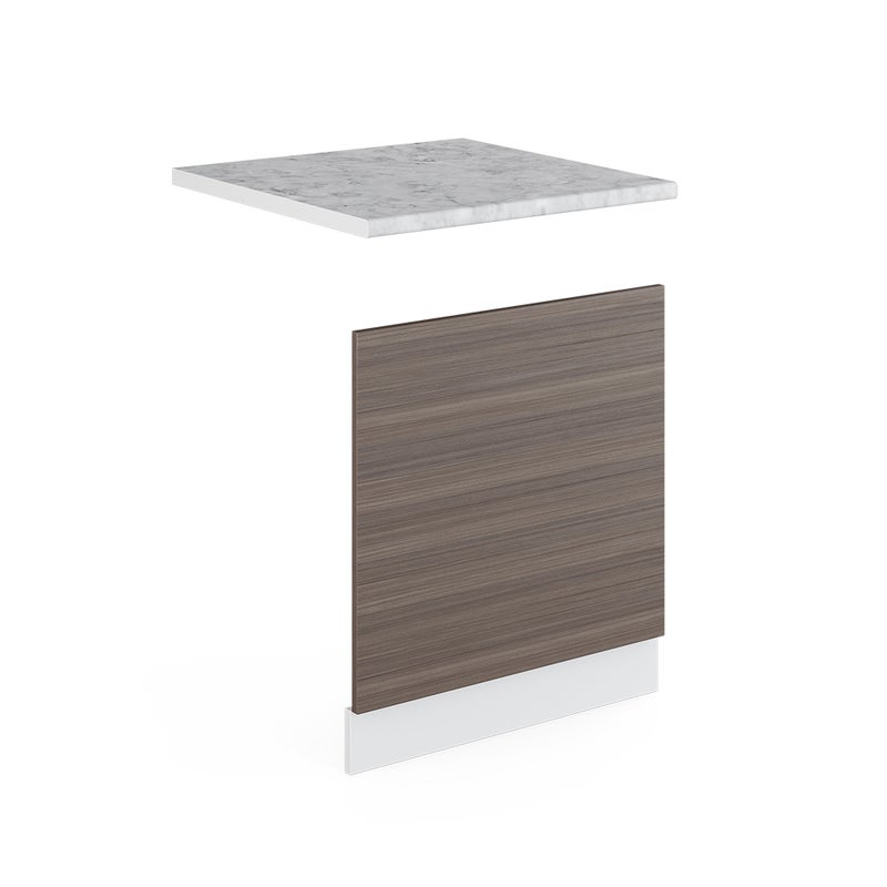 Vicco Panel przedni R-Line, Szlachetna szarość, 60 cm , BR Marmur