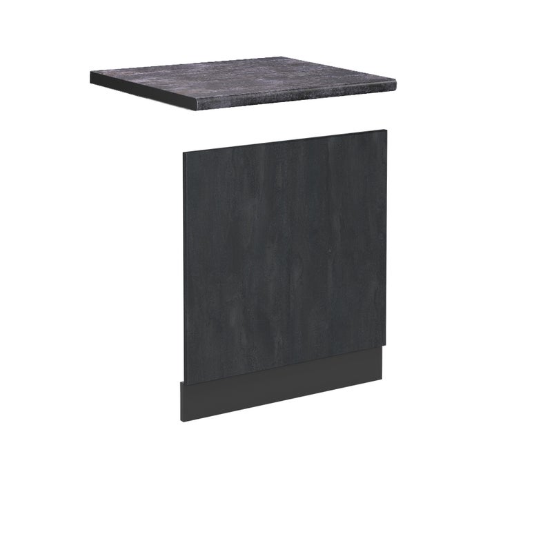 Vicco Panel przedni R-Line, Czarny beton, 60 cm BP Antracyt
