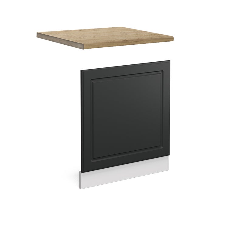 Vicco Panel przedni R-Line, Antracytowy domek wiejski, 60 cm , BP Dąb