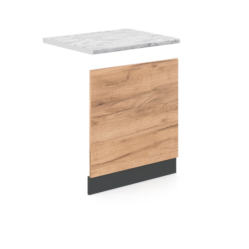 Vicco Panel przedni R-Line, Złoty dąb energetyczny, 60 cm , BR Marmur