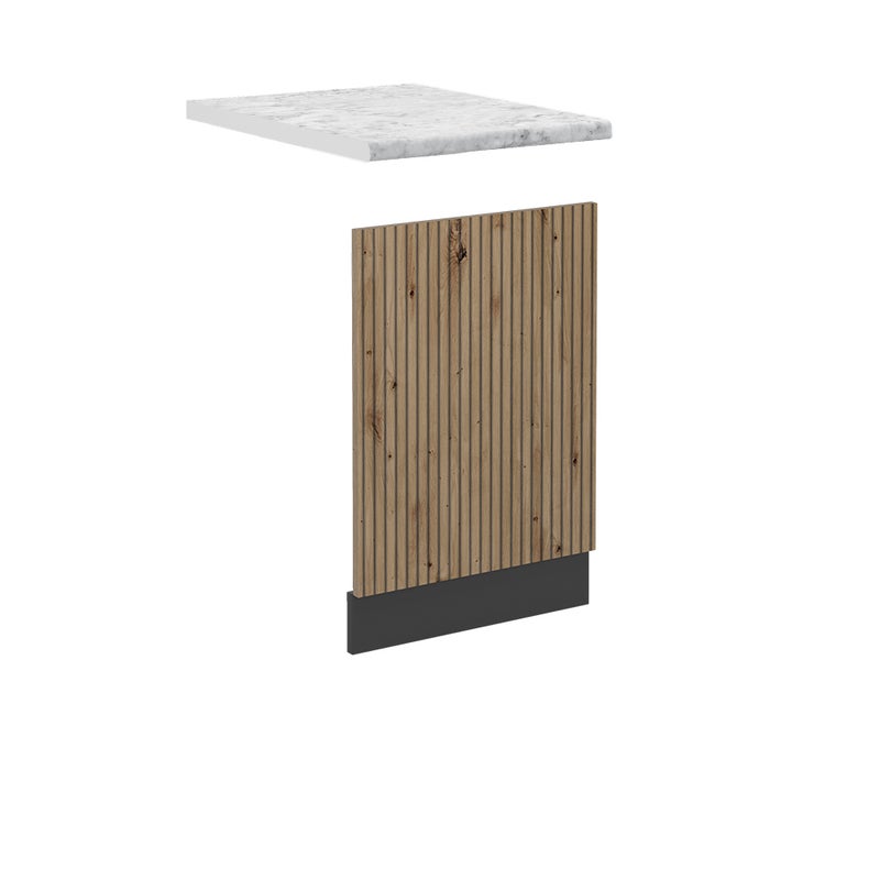 Vicco Panel przedni R-Line, Dąb rzemieślniczy, 45 cm , BP Marmur