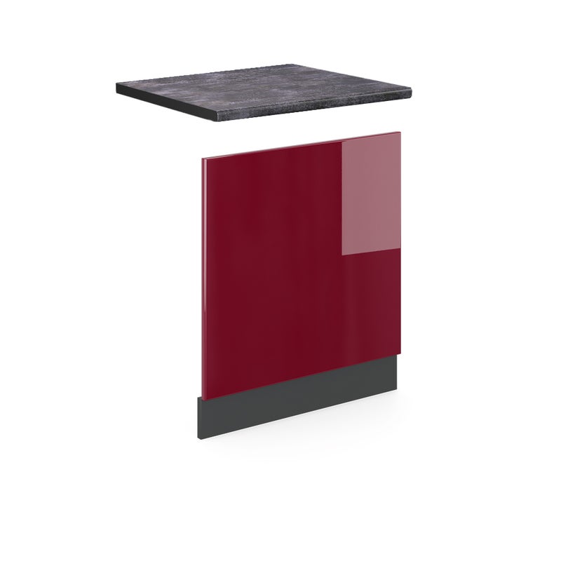 Vicco Panel przedni R-Line, Czerwony, 60 cm AP Antracyt