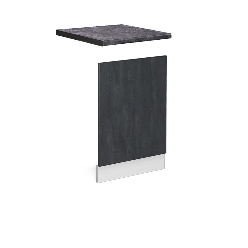 Vicco Panel przedni R-Line, Czarny beton, 45 cm BP Antracyt
