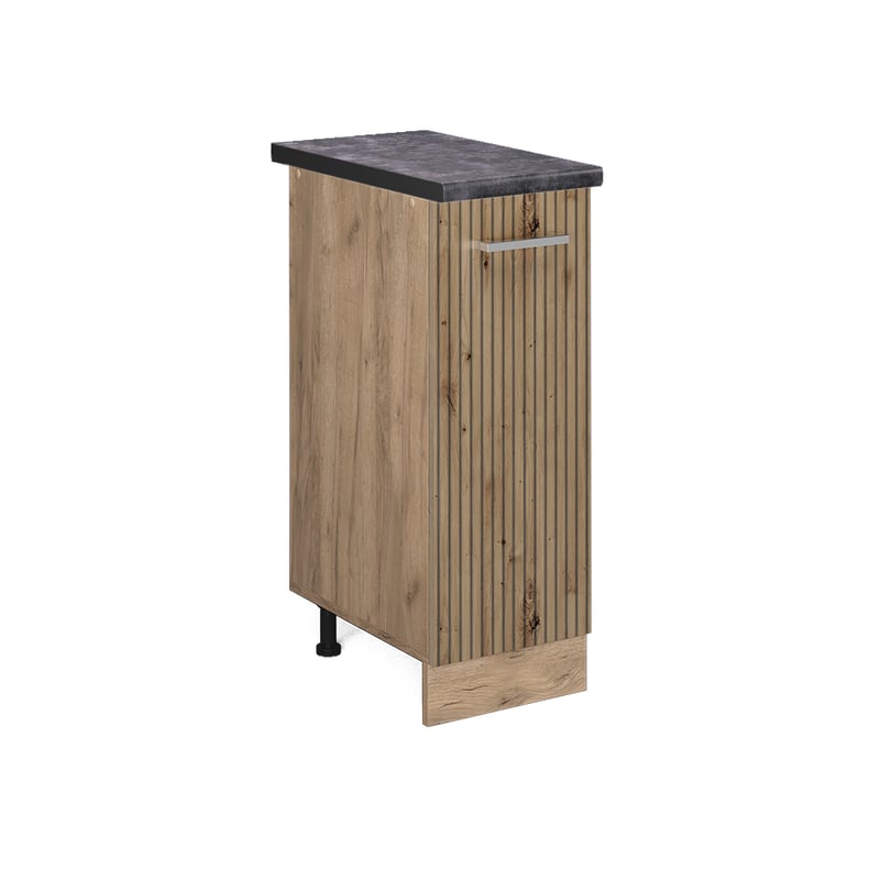 Vicco Szafka apteczna R-Line, Dąb rzemieślniczy, 30 cm , BP Antracyt
