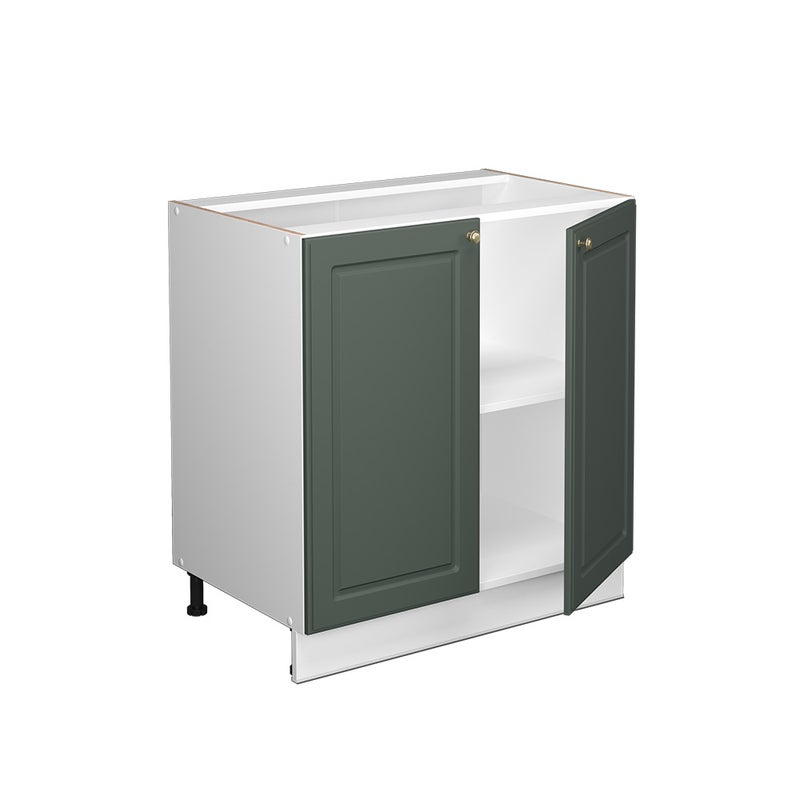 Vicco Szafka pod zlew Fame-Line, Green Gold Country, 80 cm z półką, BP Dąb