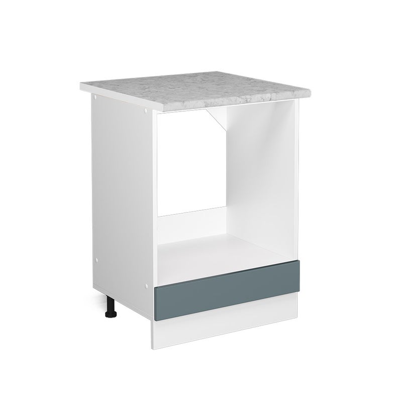 Vicco Szafka kuchenna R-Line, Niebiesko-szary, 60 cm , BP Marmur