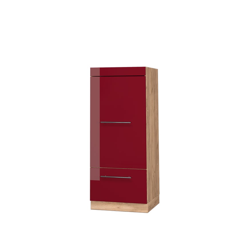 Vicco Szafka do mikrofalówki Fame-Line, Bordowa Czerwień wysoki połysk, 60 cm