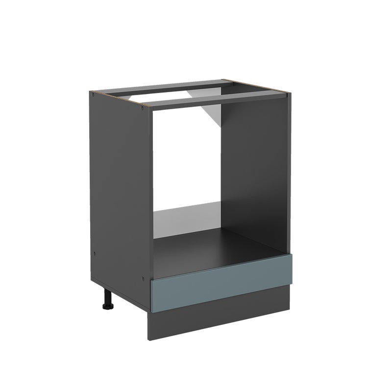 Vicco Szafka kuchenna R-Line, Niebiesko-szary, 60 cm bez blatu roboczego