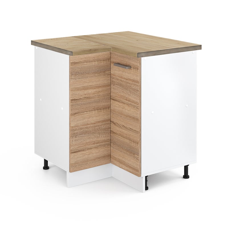 Vicco Szafka narożna R-Line, Sonoma, 75.6 cm , BP Dąb