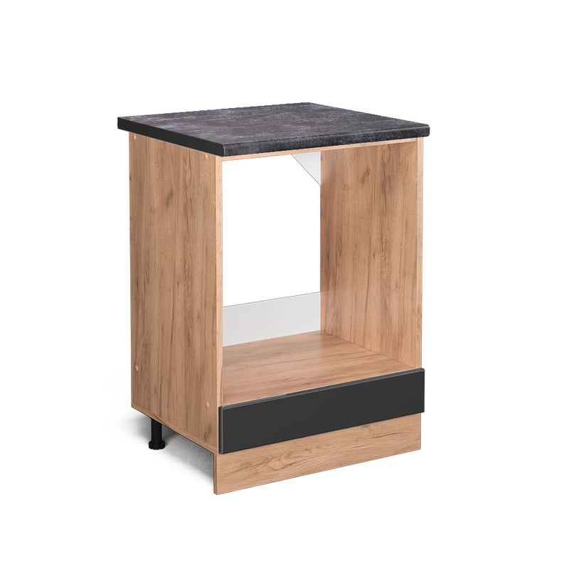 Vicco Szafka kuchenna R-Line, Antracyt wysoki połysk, 60 cm , BP Antracyt