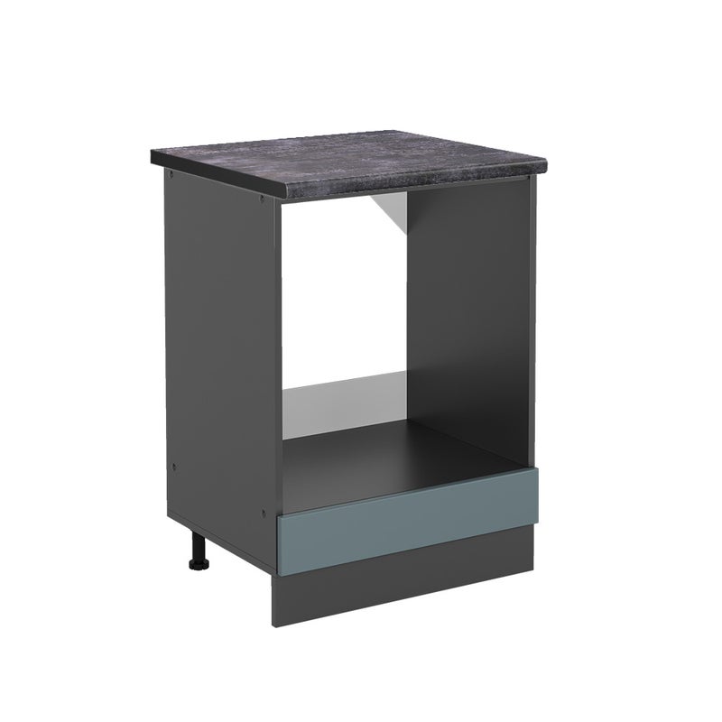 Vicco Szafka kuchenna R-Line, Niebiesko-szary, 60 cm , BP Antracyt