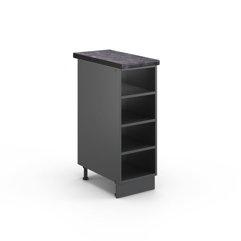 Vicco Półka kuchenna Fame-Line, Antracyt, 30 cm , BP Antracyt