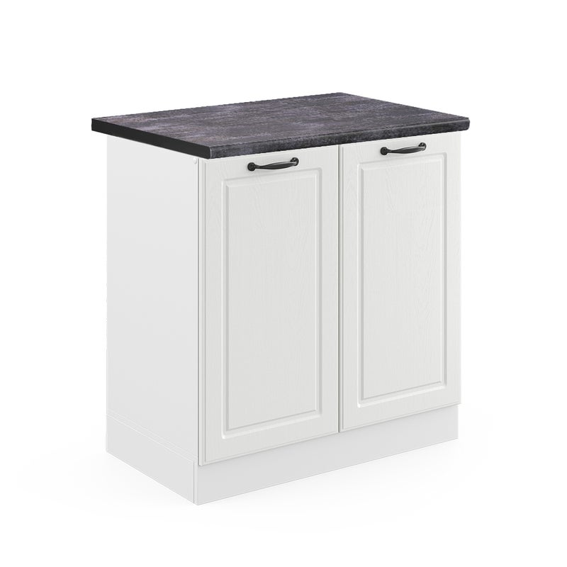 Vicco Szafka pod zlew R-Line, Biały domek wiejski, 80 cm , BP Antracyt