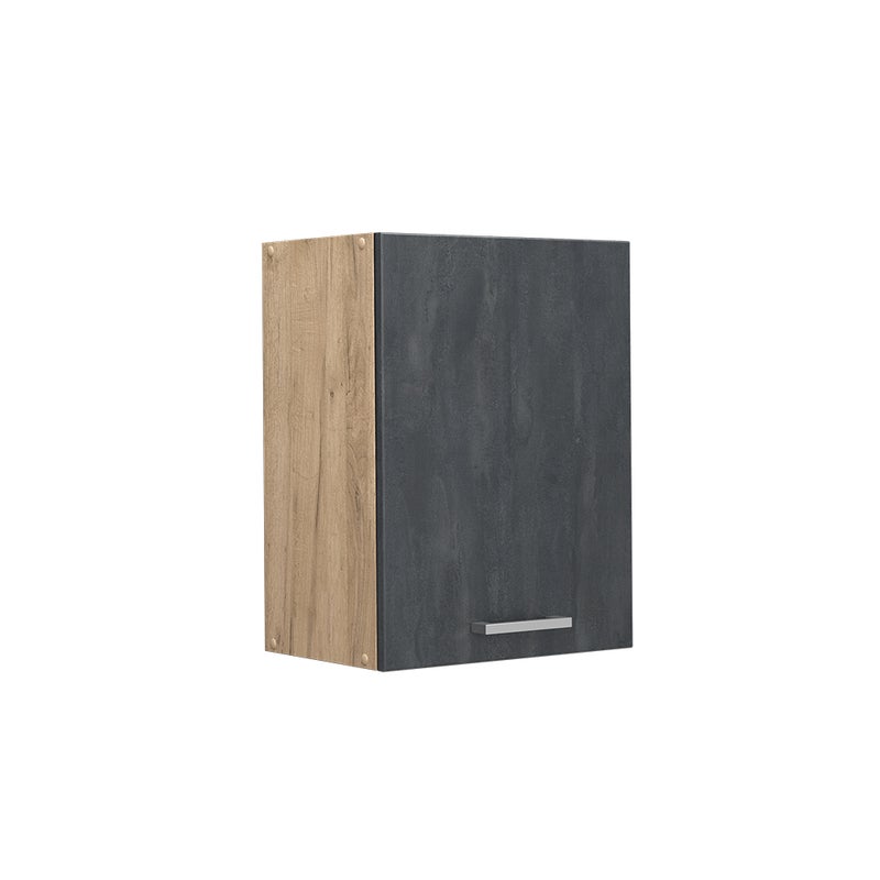 Vicco Szafka ścienna R-Line, Czarny beton, 45 cm