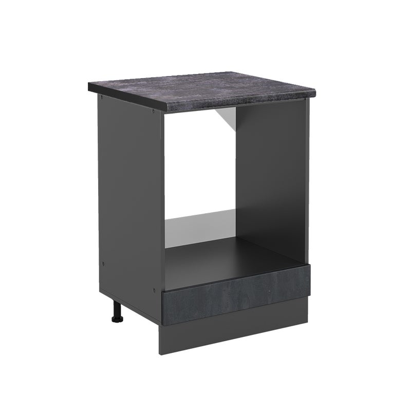 Vicco Szafka kuchenna R-Line, Czarny beton, 60 cm BP Antracyt