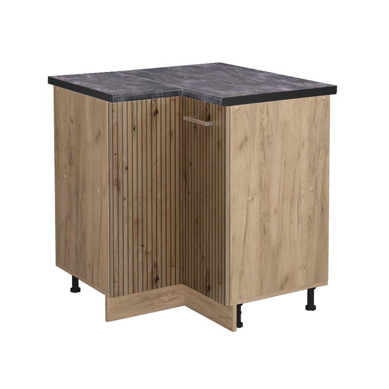 Vicco Szafka narożna R-Line, Dąb rzemieślniczy, 75.6 cm , BP Antracyt