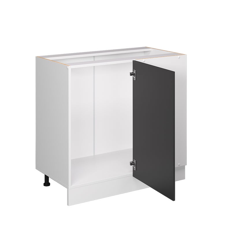 Vicco Szafka narożna R-Line, Antracytowy domek wiejski, 86 cm , BP Antracyt
