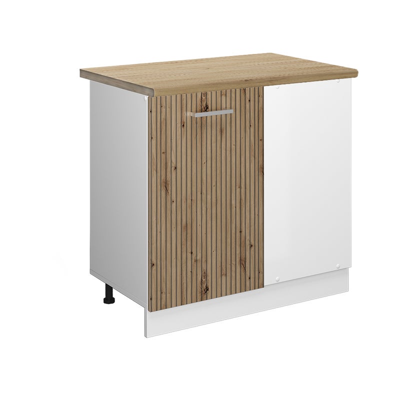 Vicco Szafka narożna R-Line, Dąb rzemieślniczy, 86 cm , BP Dąb