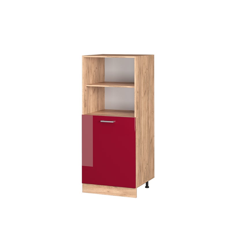 Vicco Szafka kuchenna R-Line, Czerwony połysk, 60 cm