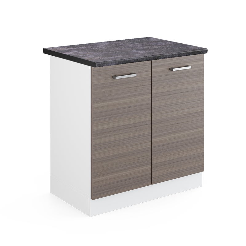 Vicco Szafka pod zlew R-Line, Szlachetna szarość, 80 cm , BP Antracyt