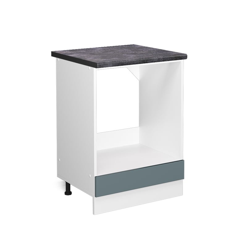 Vicco Szafka kuchenna R-Line, Niebiesko-szary, 60 cm , BP Antracyt