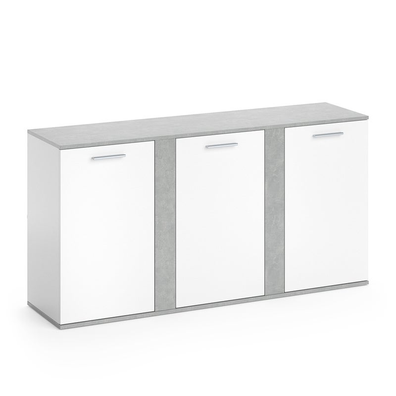 Vicco Kredens Novelli, Beton, 40 x 80 cm z drzwiami