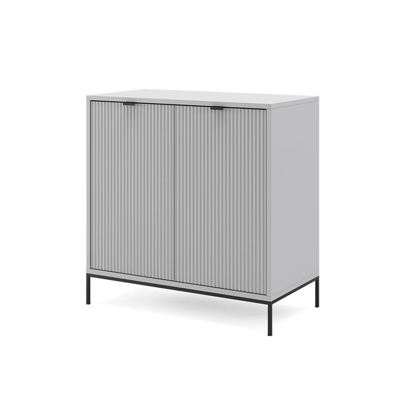 Vicco Kredens Eliza, Szary, 42 x 81.2 cm z 2 drzwiami