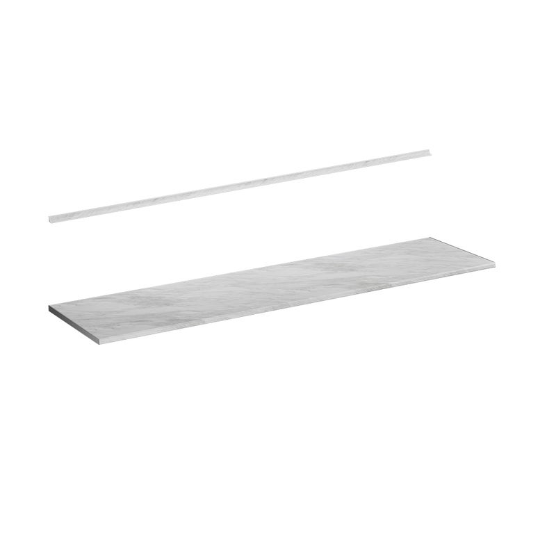 Vicco Blat kuchenny R-Line, Biały/marmur, 240 cm