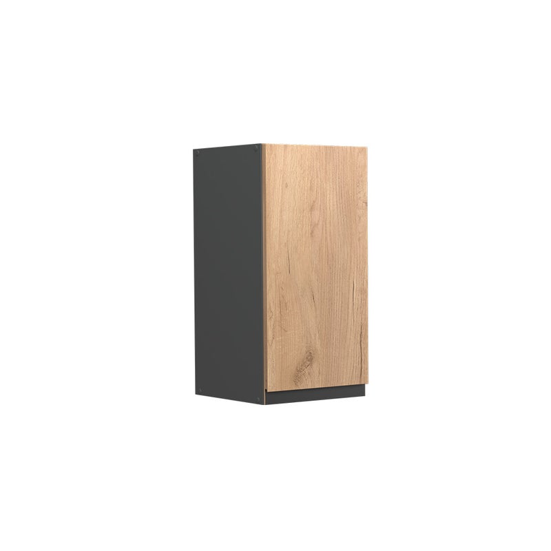 Vicco Szafka ścienna R-Line, Złoty dąb energetyczny, 30 cm J-Shape