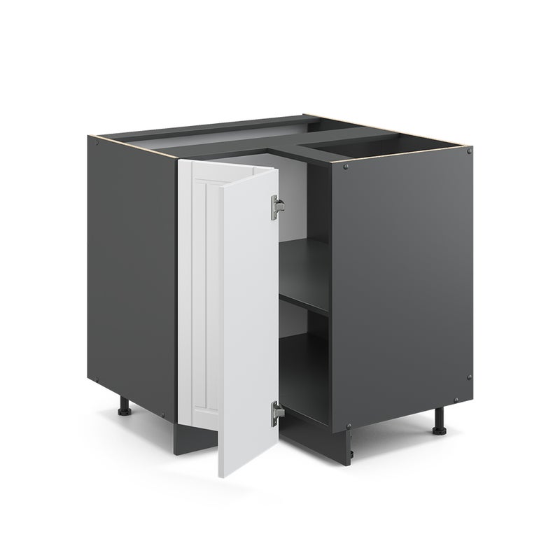 Vicco Szafka narożna Fame-Line, Biały domek wiejski, 80.5 cm , BP Marmur