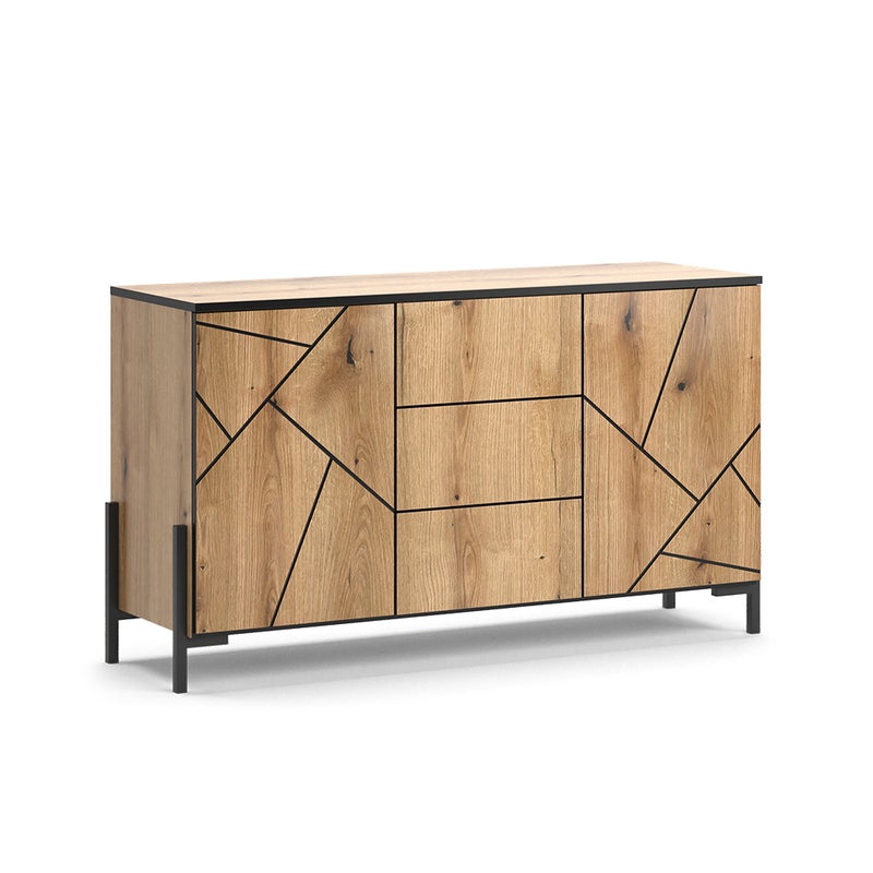 Vicco Kredens Hatto, Dąb, 124 x 69.6 cm