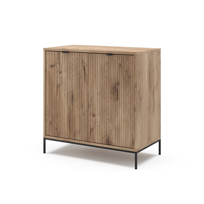 Vicco Komoda z szufladami Eliza, Viking Oak, 42 x 81.2 cm z 2 drzwiami