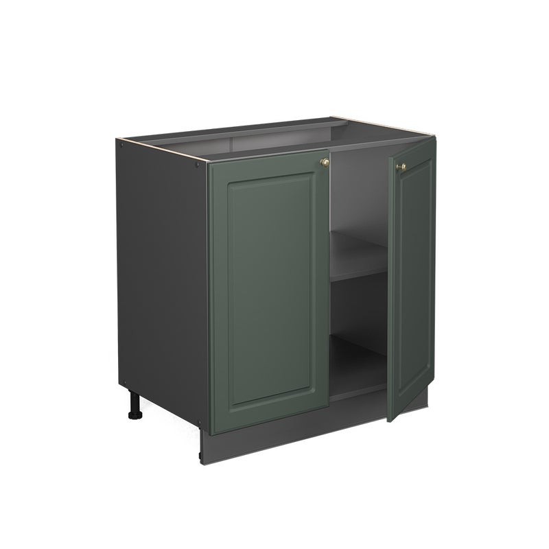 Vicco Szafka pod zlew Fame-Line, Green Gold Country, 80 cm z półką, BP Antracyt